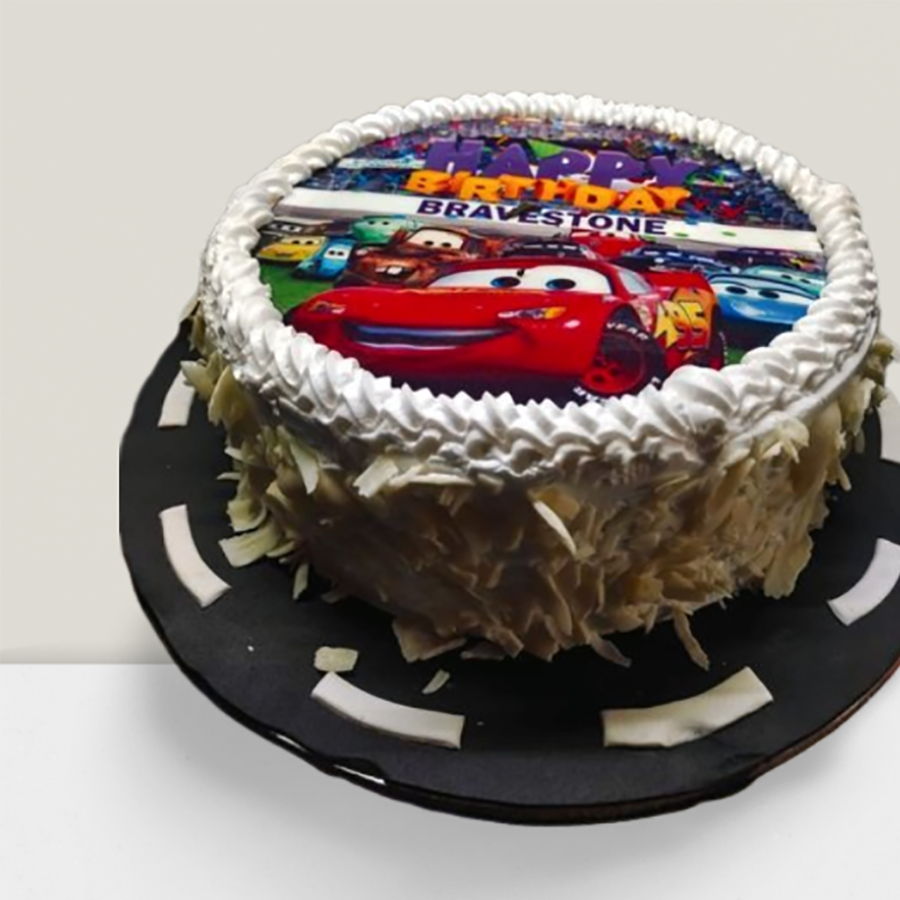 Photo Print Cake Mc Queen